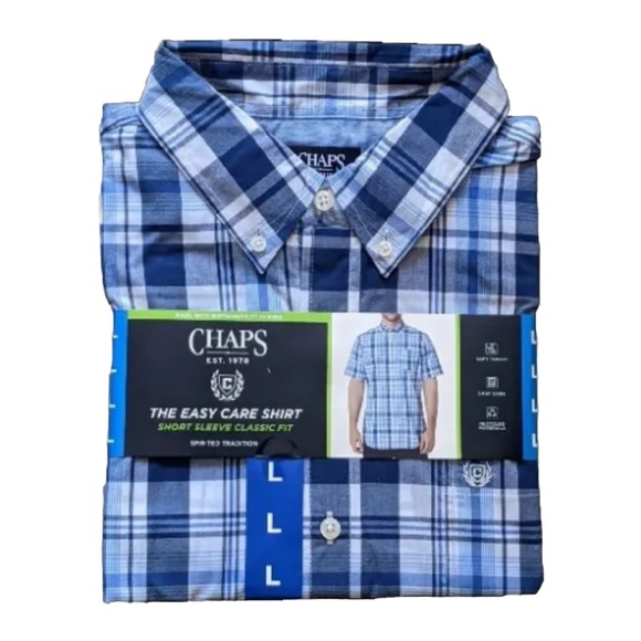 Chaps Shirts Chaps Short Sleeve Classic Fit Poshmark